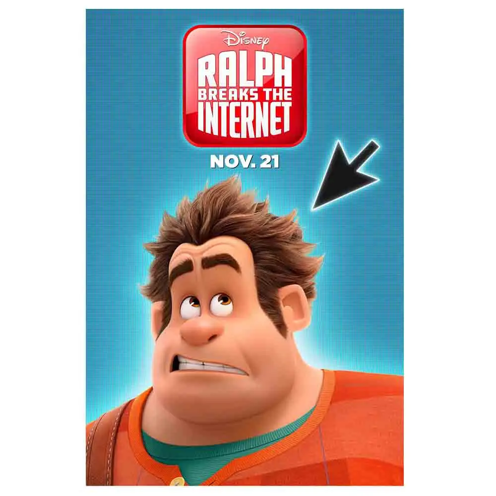 TaaWaa Ralph Breaks the Internet Wreck-It Ralph 2 Movie 2018 Art Silk Poster Print 14x21 24x36 inch for Living Room Decor
TaaWaa Ralph Breaks the Internet Wreck-It Ralph 2 Movie 2018 Art Silk Poster Print 14x21 24x36 inch for Living Room Decor