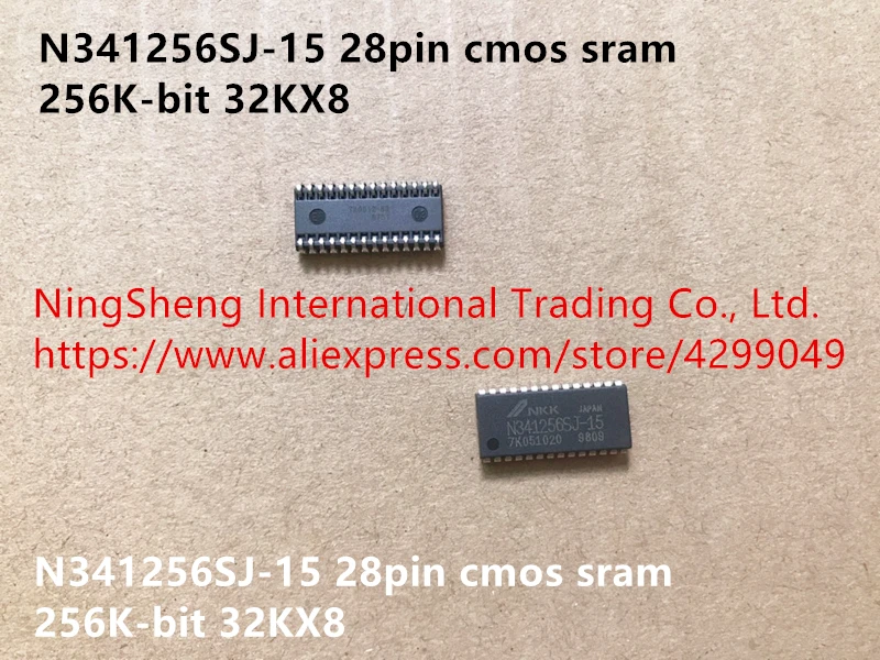 Original new 100% N341256SJ-15 28pin cmos sram 256K-bit 32KX8 power accessories 
Original new 100% N341256SJ-15 28pin cmos sram 256K-bit 32KX8 power accessories