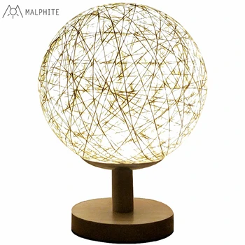 modern table lamp bedroom bedside school reading night light Ball Weaving Table Luminaire
modern table lamp bedroom bedside school reading night light Ball Weaving Table Luminaire