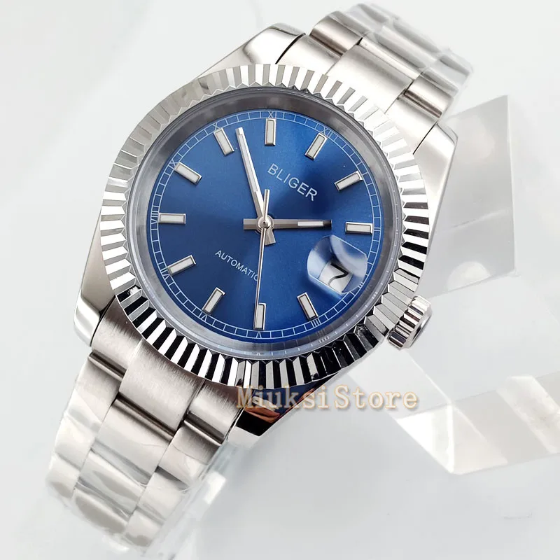 40mm blue Automatic Relogio Masculino Watches Luxury Top Brand Mens Fashion Casual Dress Watch Military Wrist watches
40mm blue Automatic Relogio Masculino Watches Luxury Top Brand Mens Fashion Casual Dress Watch Military Wrist watches