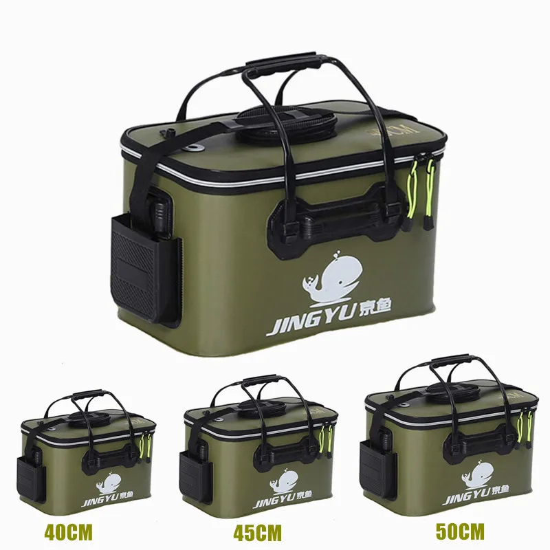 Fish Wear Bucket Gear Outdoor EVA Fishing Bucket Portable Fishing Bags Folding Portable Camping Hiking Bucket 30/35/40/45/50cm
Fish Wear Bucket Gear Outdoor EVA Fishing Bucket Portable Fishing Bags Folding Portable Camping Hiking Bucket 30/35/40/45/50cm