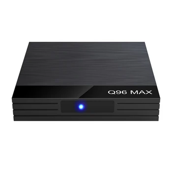 Q96 MAX Smart TV Box Android 9.0 Allwinner H6 4K Media Player HDR 6K Decoding 4GB/32GB 2.4G WiFi 100M LAN USB3.0 VP9 Set-Top Box
Q96 MAX Smart TV Box Android 9.0 Allwinner H6 4K Media Player HDR 6K Decoding 4GB/32GB 2.4G WiFi 100M LAN USB3.0 VP9 Set-Top Box