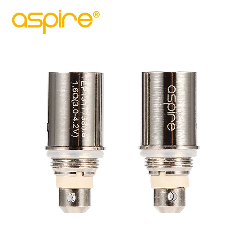 Спираль для электронной сигареты Aspire Vape BDC 1 6/1 8/ОМ сменная нижняя двойная головка