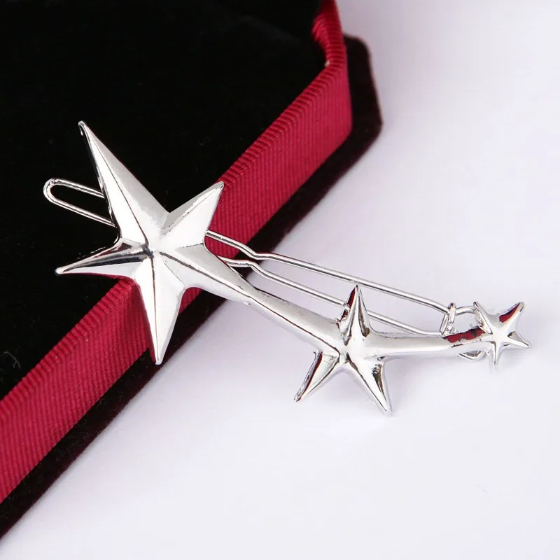 Selling fashion Women Ladies Hairpins Star Hair Pin Jewelry Metal Hair Clip For Girls Barrettes Bijoux De Tete Hair Accessories
Selling fashion Women Ladies Hairpins Star Hair Pin Jewelry Metal Hair Clip For Girls Barrettes Bijoux De Tete Hair Accessories