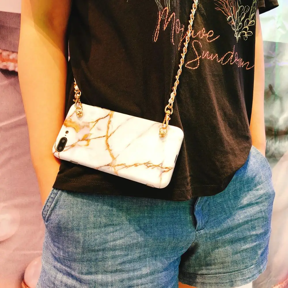 Glossy Marble Granite Crossbody case cover with Long strap chain For iPhone XS MAX XR 6S 7 8 X Plus Huawei P20 Lite Mate 20 Pro
Glossy Marble Granite Crossbody case cover with Long strap chain For iPhone XS MAX XR 6S 7 8 X Plus Huawei P20 Lite Mate 20 Pro