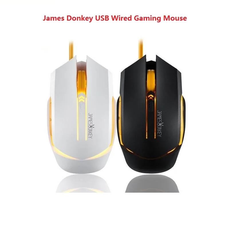 James Donkey 115 USB Wired Gaming Mouse Optical 2000 DPI 6 Buttons Backlight for Game CSGO CF LOL Mac PC Office Laptop Mice
James Donkey 115 USB Wired Gaming Mouse Optical 2000 DPI 6 Buttons Backlight for Game CSGO CF LOL Mac PC Office Laptop Mice