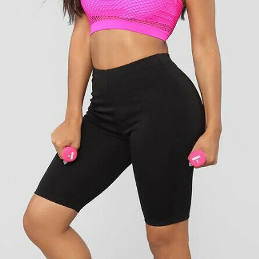 2019 Women Sport Fitness Leggings Half High Waist Quick Dry Skinny Bike Short Leggings Women Elastic Casual Leggings 6.17
2019 Women Sport Fitness Leggings Half High Waist Quick Dry Skinny Bike Short Leggings Women Elastic Casual Leggings 6.17