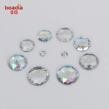Clear White Shiny White Round Shape Double hole Fall Horn Side Flat Acrylic Jewel For Women Jewelry accessories DIY Craft 6-20mm
Clear White Shiny White Round Shape Double hole Fall Horn Side Flat Acrylic Jewel For Women Jewelry accessories DIY Craft 6-20mm