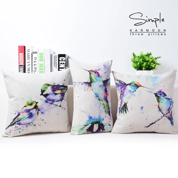 Hummingbird Cushion Covers Pillows 3 styles Watercolor Birds Pillow case Bedroom Sofa Decoration Gift
Hummingbird Cushion Covers Pillows 3 styles Watercolor Birds Pillow case Bedroom Sofa Decoration Gift