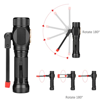 COB XML T6 LED Work Flashlight Inspection Light USB Charging Torch 18650 Battery Magnet Clip Lantern For Camping Car Repair
COB XML T6 LED Work Flashlight Inspection Light USB Charging Torch 18650 Battery Magnet Clip Lantern For Camping Car Repair