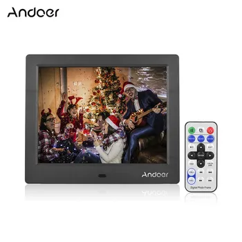 Andoer C805 8" 1024x768 LED Digital Photo Frame Desktop Album Supports Music/Video/Clock/Calendar Functions with Remote Control
Andoer C805 8" 1024x768 LED Digital Photo Frame Desktop Album Supports Music/Video/Clock/Calendar Functions with Remote Control