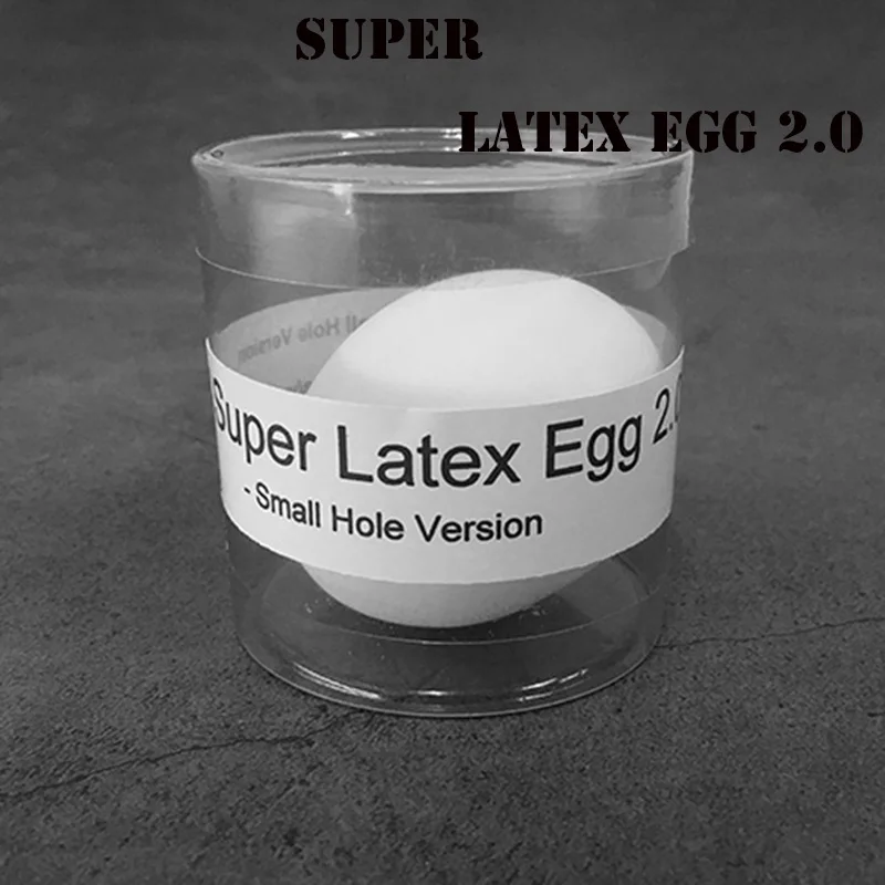 Super Latex Egg 2.0 - Small Hole Version(1pc/case) Magic Tricks Real-looking Egg Magia Stage Illusions Gimmick Accessores Funny
Super Latex Egg 2.0 - Small Hole Version(1pc/case) Magic Tricks Real-looking Egg Magia Stage Illusions Gimmick Accessores Funny
