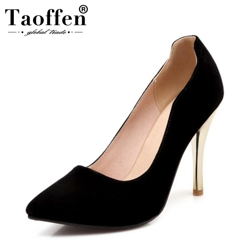 TAOFFEN women stiletto high heel shoes lady party quality footwear pointed toe brand heeled pumps heels shoes size 31-43 P17294
TAOFFEN women stiletto high heel shoes lady party quality footwear pointed toe brand heeled pumps heels shoes size 31-43 P17294