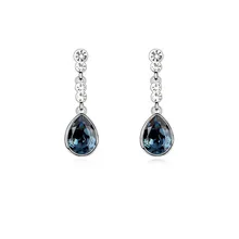 Fashion Style Women Stainless Steel Earrings Various Color Long Chain Stud Water Drop Earring For Elegant Ladies
Fashion Style Women Stainless Steel Earrings Various Color Long Chain Stud Water Drop Earring For Elegant Ladies
