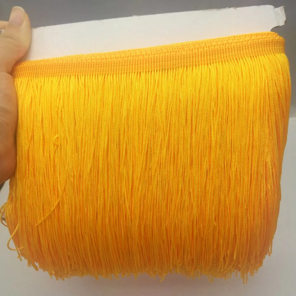 10Yard/Lot 15CM Long Lace Trim 27 Color Polyester Tassel Fringe Trimming For Diy Latin Dress Stage Clothes Accessories
10Yard/Lot 15CM Long Lace Trim 27 Color Polyester Tassel Fringe Trimming For Diy Latin Dress Stage Clothes Accessories