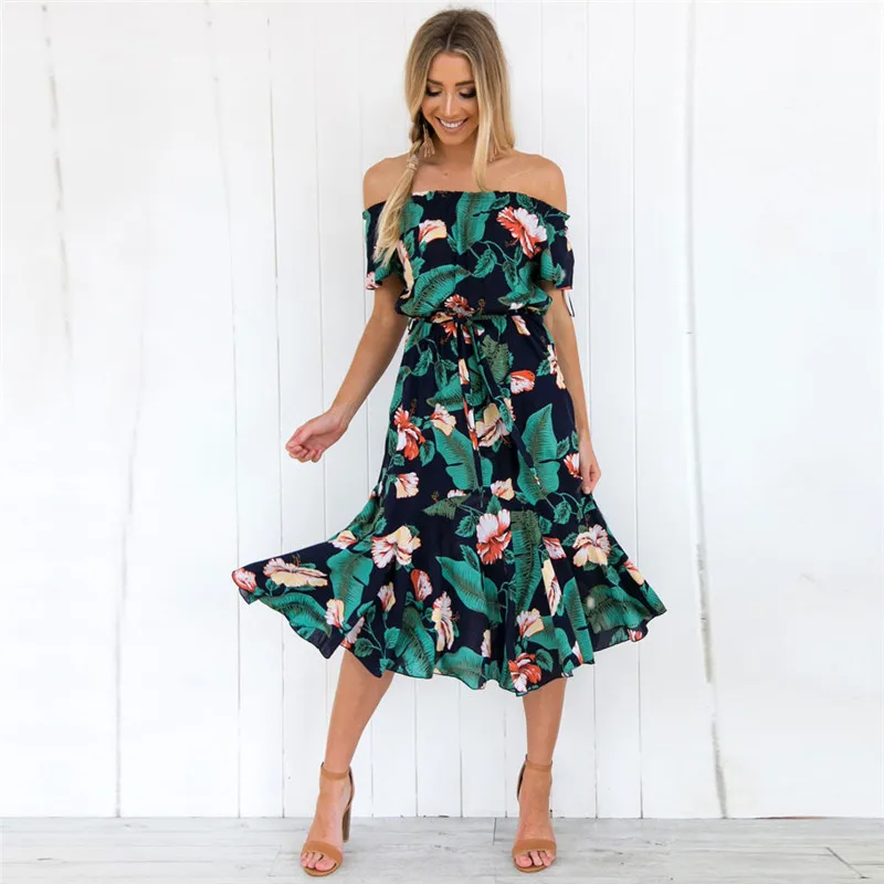Women's Dresses Women's Floral Printed Boho Casual Maxi Party Cocktail Beach Dress Sundress For Dropship Vestidos@GA
Women's Dresses Women's Floral Printed Boho Casual Maxi Party Cocktail Beach Dress Sundress For Dropship Vestidos@GA