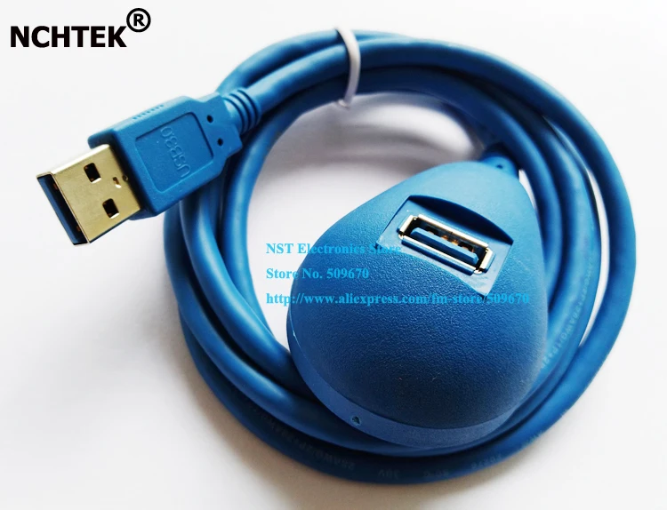 NCHTEK BLUE Color Super Speed USB 3.0 Male to Female Extension Dock Station Docking Cable About 1.5M/Free Shipping/1PCS
NCHTEK BLUE Color Super Speed USB 3.0 Male to Female Extension Dock Station Docking Cable About 1.5M/Free Shipping/1PCS