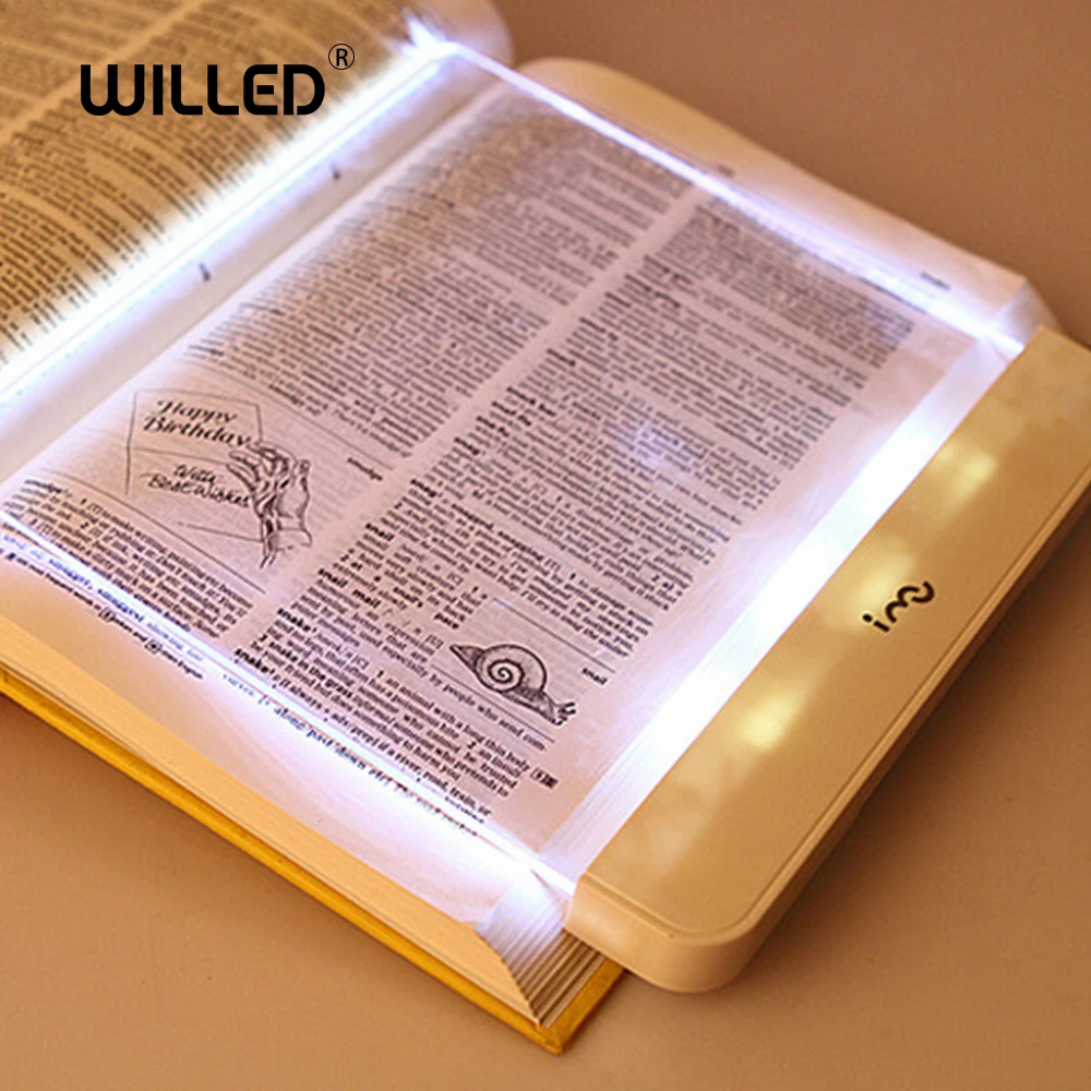 Book Light Flat LED Panel Reading Lamp Car Travel Plate Lights Magic Night Vision Lamp Protect Eyes Portable Dropshipping
Book Light Flat LED Panel Reading Lamp Car Travel Plate Lights Magic Night Vision Lamp Protect Eyes Portable Dropshipping