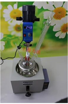 Reaction device 2000ML reactor stirred instrument distillation mixing reflux / purification device
Reaction device 2000ML reactor stirred instrument distillation mixing reflux / purification device