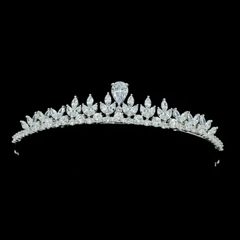 Crystals Rhinestone Full Cubic Zirconia Women Tiara Crown Bridal Wedding Hair Jewelry Accessories HG1049
Crystals Rhinestone Full Cubic Zirconia Women Tiara Crown Bridal Wedding Hair Jewelry Accessories HG1049