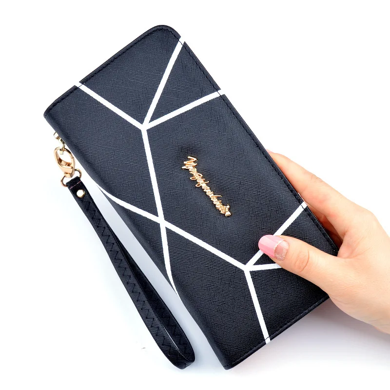 Famous Brand Geometric Long Wallets Women Ladies Fashion Women Zipper Wallet Hand Bag Clutches Coin Pocket Carteira Feminina
Famous Brand Geometric Long Wallets Women Ladies Fashion Women Zipper Wallet Hand Bag Clutches Coin Pocket Carteira Feminina