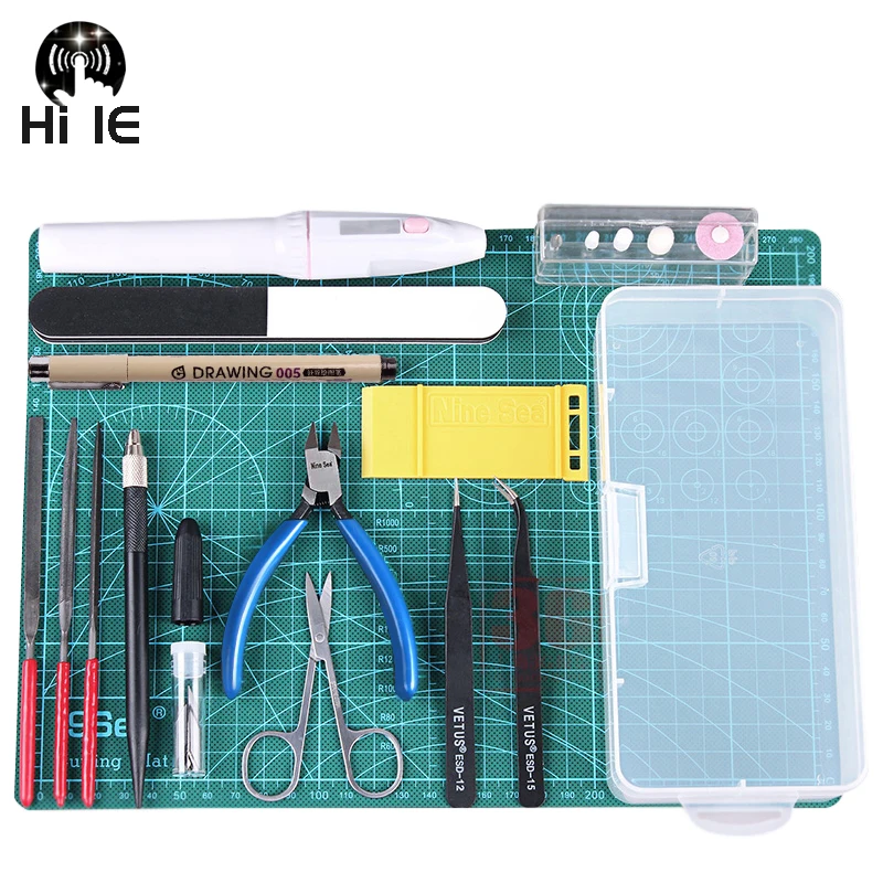 Model Building Tools Combo For Gundam Tools Military Hobby Model DIY Accessories Grinding Cutting Polishing Tools Set
Model Building Tools Combo For Gundam Tools Military Hobby Model DIY Accessories Grinding Cutting Polishing Tools Set