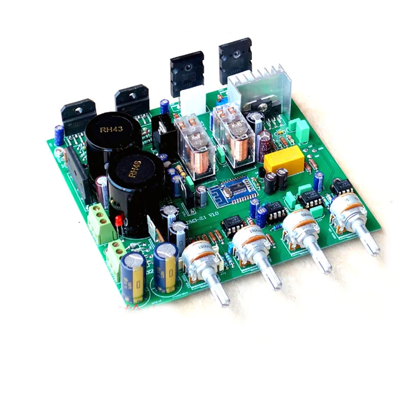 150W+68W*2 LM3886 discrete subwoofer 2.1 power amplifier board kit 4.2 Bluetooth amplifier board With preamp 2SC5200 SA1942
150W+68W*2 LM3886 discrete subwoofer 2.1 power amplifier board kit 4.2 Bluetooth amplifier board With preamp 2SC5200 SA1942