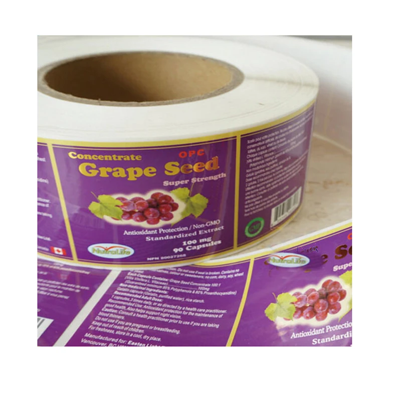 Customized Printing custom vinyl lablels in roll for food packages with competitive price and high quality
Customized Printing custom vinyl lablels in roll for food packages with competitive price and high quality