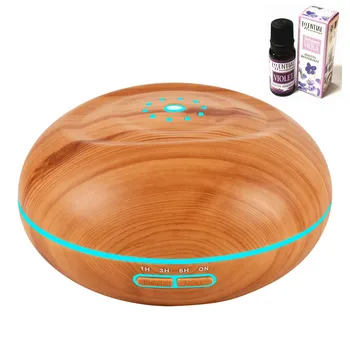 Essential Oil Lavender Diffuser Ultrasonic Cool Mist Diffusers with 7 Color LED Lights Waterless Auto Shut-off Wood Grain
Essential Oil Lavender Diffuser Ultrasonic Cool Mist Diffusers with 7 Color LED Lights Waterless Auto Shut-off Wood Grain
