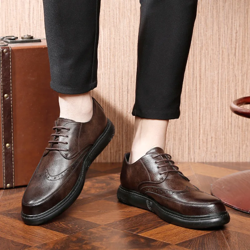 Buty meskie men's dress shoes zapatos de hombre men's vintage engraving Brock men's casual shoes men's shoes chaussure homme155
Buty meskie men's dress shoes zapatos de hombre men's vintage engraving Brock men's casual shoes men's shoes chaussure homme155