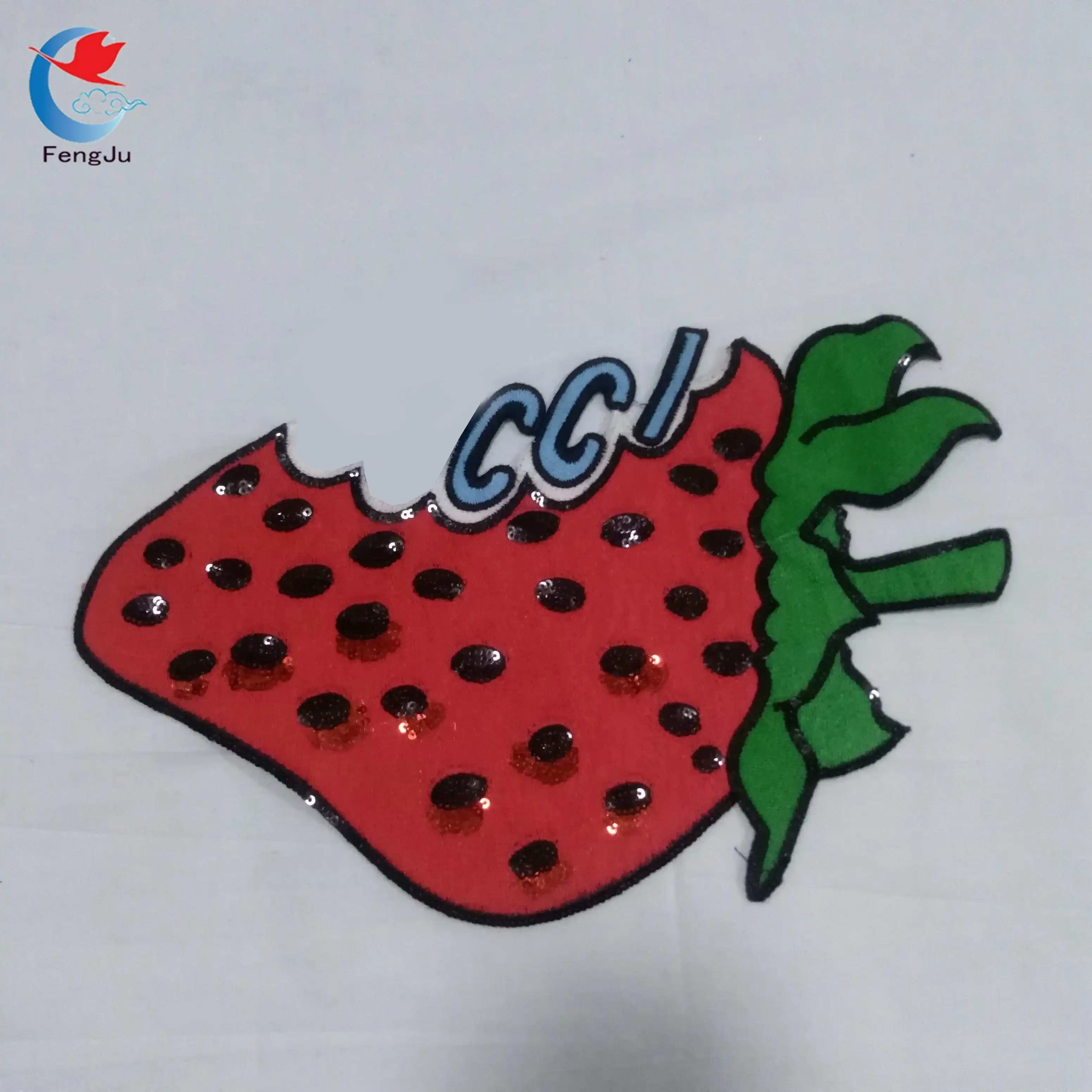 FengJu Strawberry GC partial picture patches Applique Clothing sequined sew on Patches Fabric Sticker Repair Embroidered Patch
FengJu Strawberry GC partial picture patches Applique Clothing sequined sew on Patches Fabric Sticker Repair Embroidered Patch