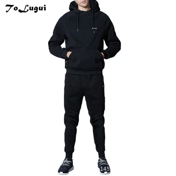 2019 New Tracksuits Suit Mens Hooded 2 Piece Set Casual Plus Velvet Set Pullover Sportswear Autumn Winter Mens Clothing M-4XL
2019 New Tracksuits Suit Mens Hooded 2 Piece Set Casual Plus Velvet Set Pullover Sportswear Autumn Winter Mens Clothing M-4XL