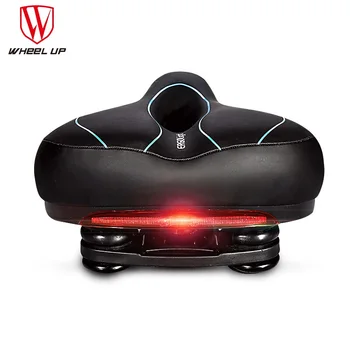 WHEEL UP New PVC Leather MTB Road Mountain Bike Seats Bicycle Seat Men Women Pad Cycle Part With Taillights Bicycle Accessories
WHEEL UP New PVC Leather MTB Road Mountain Bike Seats Bicycle Seat Men Women Pad Cycle Part With Taillights Bicycle Accessories