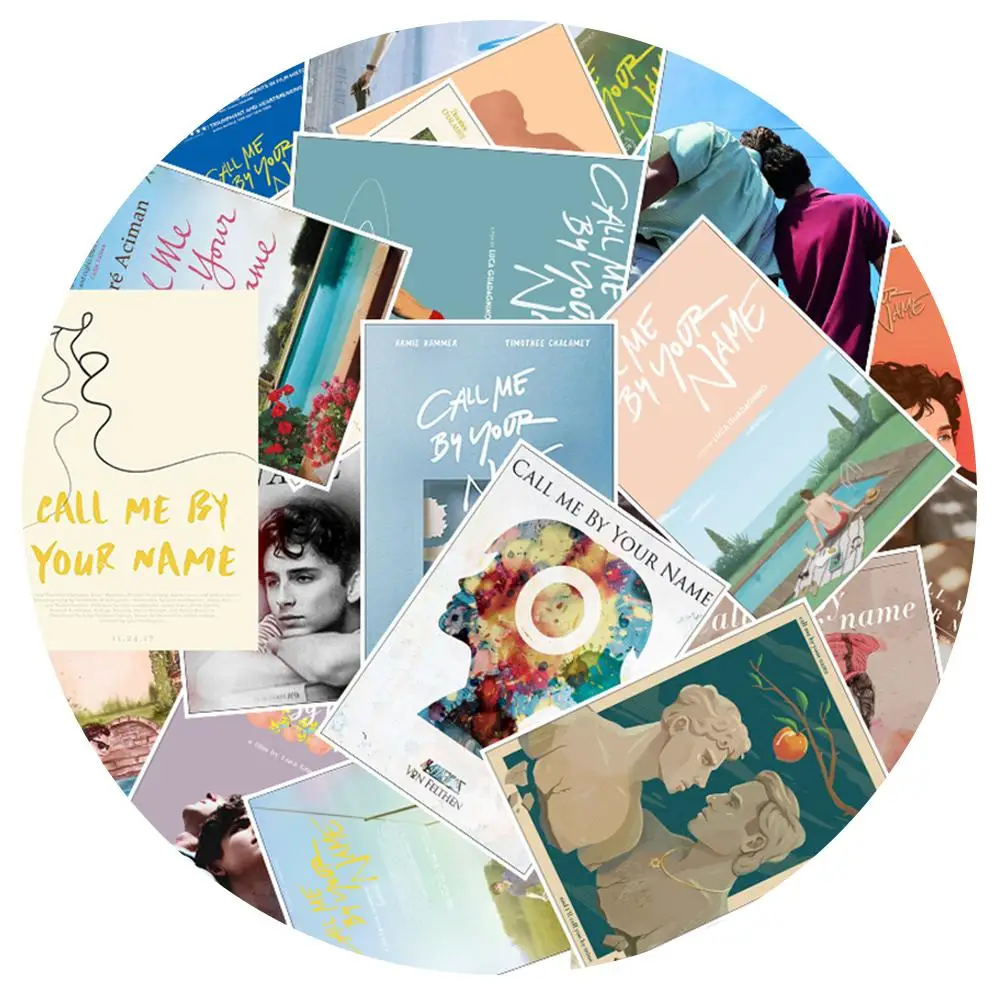 25PCS CALL ME BY YOUR NAME Stickers Pack music Sticker For DIY Skateboard Motorcycle Luggage Laptop Cartoon Sticker Sets
25PCS CALL ME BY YOUR NAME Stickers Pack music Sticker For DIY Skateboard Motorcycle Luggage Laptop Cartoon Sticker Sets