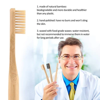 1pc Natural Bamboo Yellow Flat Bristle Adult Toothbrush Anti Bacterial Substance Dark Blue Round Handle Eco Froendly Wholesale
1pc Natural Bamboo Yellow Flat Bristle Adult Toothbrush Anti Bacterial Substance Dark Blue Round Handle Eco Froendly Wholesale
