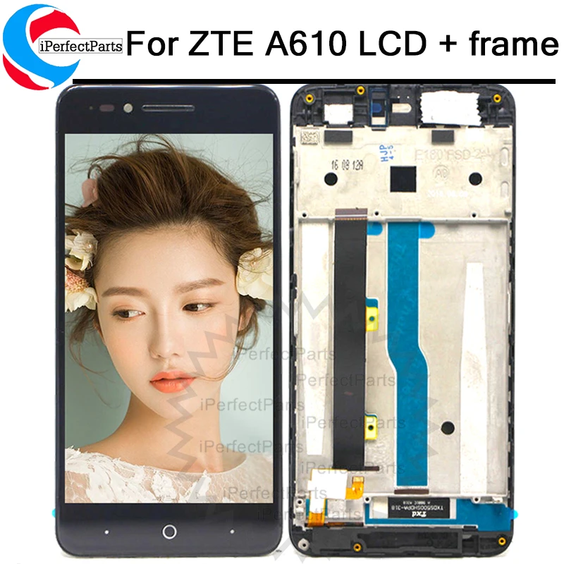 5.0" For ZTE Blade A610 LCD Display Screen 100%Tested LCD Display+Touch Screen Replacement for ZTE Blade A610 Smartphone
5.0" For ZTE Blade A610 LCD Display Screen 100%Tested LCD Display+Touch Screen Replacement for ZTE Blade A610 Smartphone