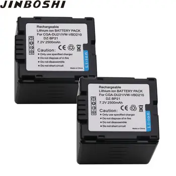 

2PCS CGA-DU21 CGA DU21 Li-ion Battery for Panasonic VW-VBD210 NV-GS330 DZ-BP21 GS400 GS408 GS500 GS508 MX500 PV-GS90