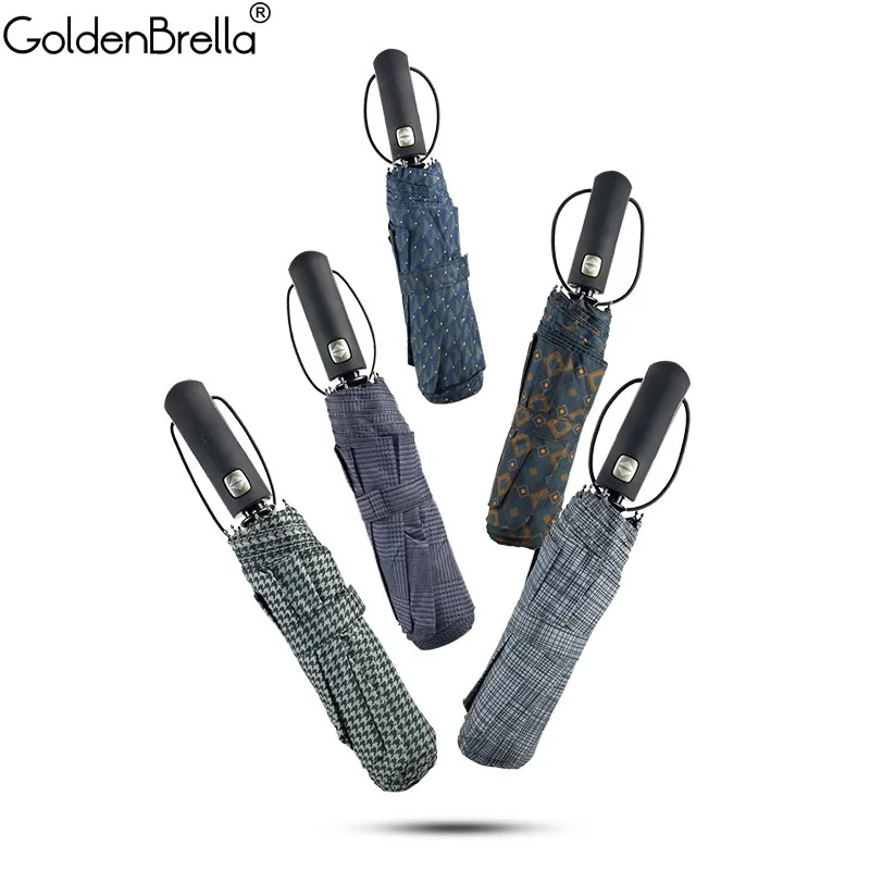 Wind Resistance 3Folding Automatic Umbrella Rain Women Outdoor Car Business Portable Umbrellas Gentleman Stripe Men Parasol
Wind Resistance 3Folding Automatic Umbrella Rain Women Outdoor Car Business Portable Umbrellas Gentleman Stripe Men Parasol