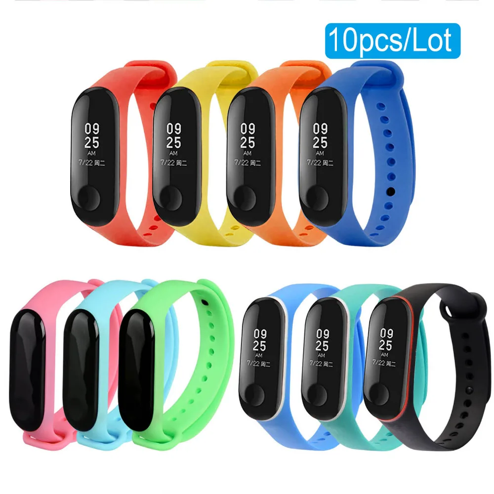 Gosear 10PCS Replacement Wristband Wrist Strap Band for Xiaomi Mi Band 3 Mi3 Band3 Smart Bracelet Accessories
Gosear 10PCS Replacement Wristband Wrist Strap Band for Xiaomi Mi Band 3 Mi3 Band3 Smart Bracelet Accessories