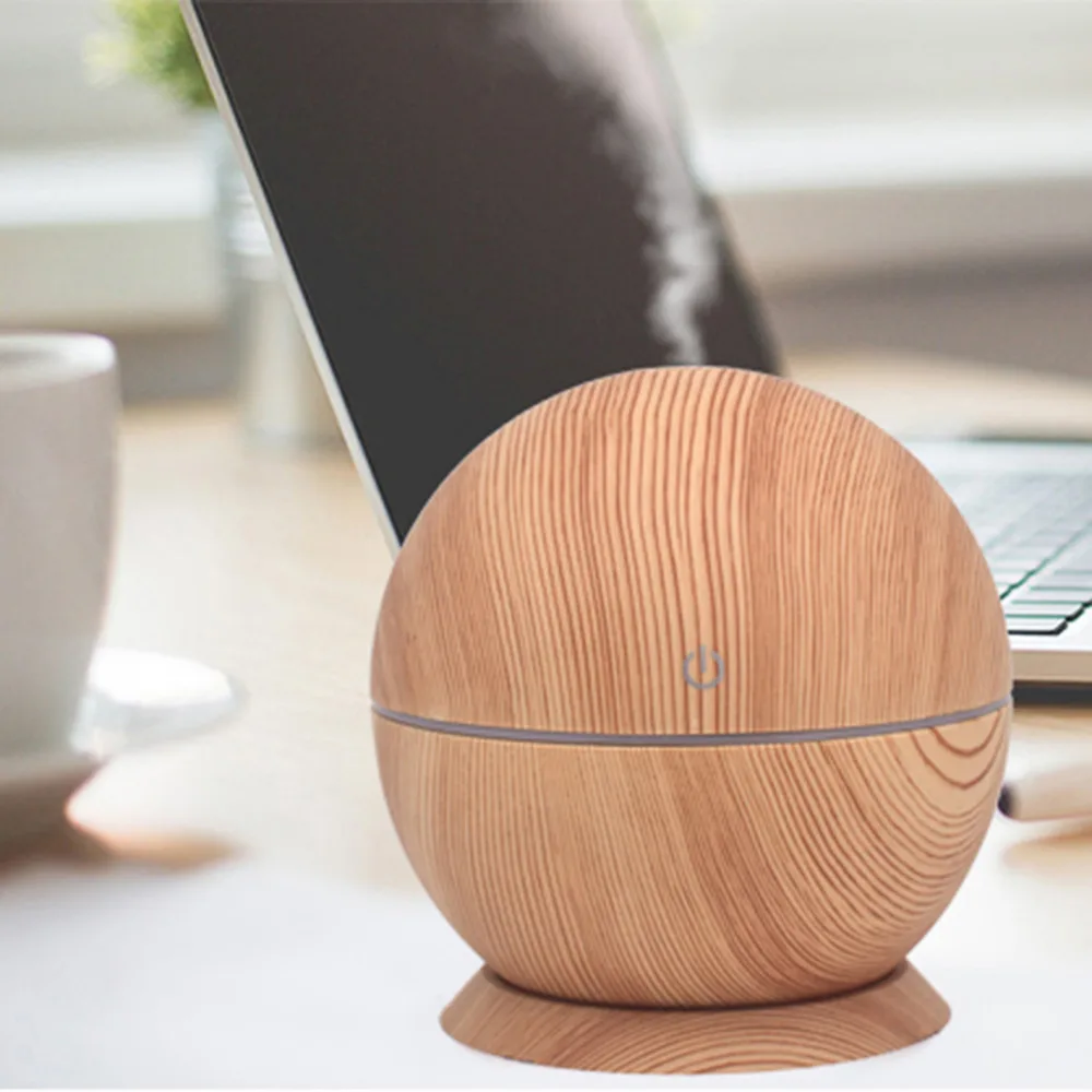Wood Grain 130ml Air Humidifier Mini USB Charging Ultrasonic Humidifier Aromatherapy Aroma Diffuser Touch Mist Maker for Home
Wood Grain 130ml Air Humidifier Mini USB Charging Ultrasonic Humidifier Aromatherapy Aroma Diffuser Touch Mist Maker for Home
