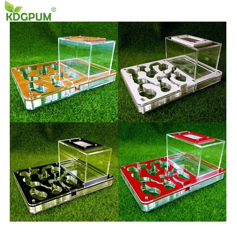 KDGPUM Big Size New Design DIY With Feeding Area Ant Nest Ant Farm Acrylic Villa Pet Mania For House Ants Insect Ant Workshop
KDGPUM Big Size New Design DIY With Feeding Area Ant Nest Ant Farm Acrylic Villa Pet Mania For House Ants Insect Ant Workshop