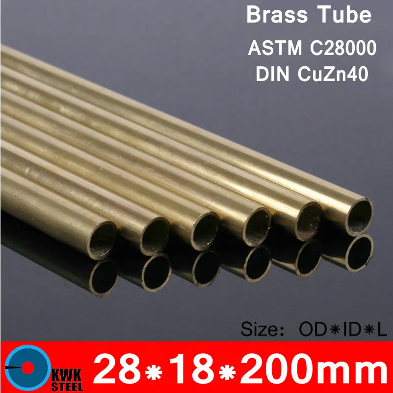28*18*200mm OD*ID*Length Brass Seamless Pipe Tube of ASTM C28000 CuZn40 CZ109 C2800 H59 Hollow Bar ISO Certified Free Shipping 28*18*200mm OD*ID*Length Brass Seamless Pipe Tube of ASTM C28000 CuZn40 CZ109 C2800 H59 Hollow Bar ISO Certified Free Shipping<br><br>Aliexpress
