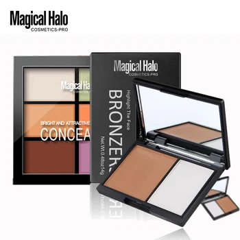 Contour Palette Powder Foundation Face Press Powder&Concealer Highlighter Studio 2Pcs/6 colors For Foundations Contour Powder
Contour Palette Powder Foundation Face Press Powder&Concealer Highlighter Studio 2Pcs/6 colors For Foundations Contour Powder