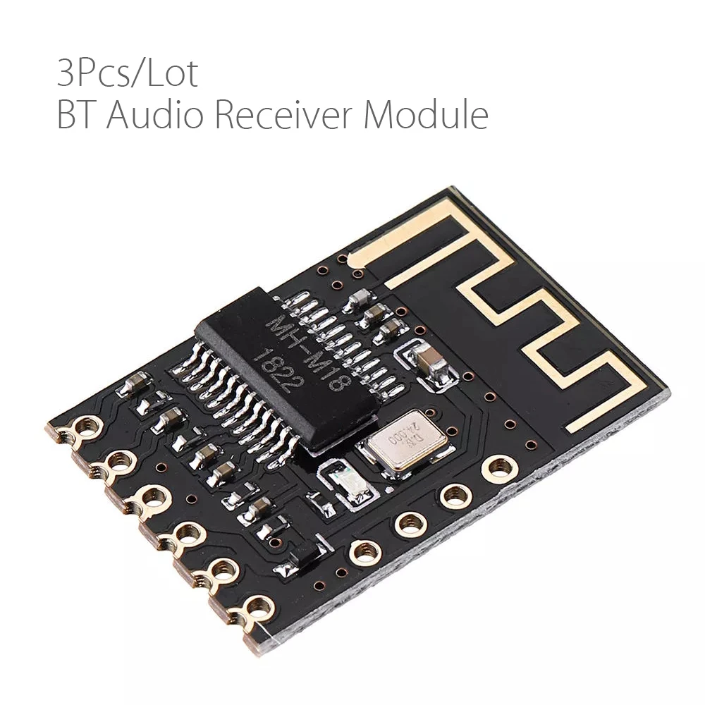 3pcs/lot M18 Bluetooth 4.2 Audio Receiver Module Lossless Car Speaker Headphone Amplifier Board Wireless Refit
3pcs/lot M18 Bluetooth 4.2 Audio Receiver Module Lossless Car Speaker Headphone Amplifier Board Wireless Refit