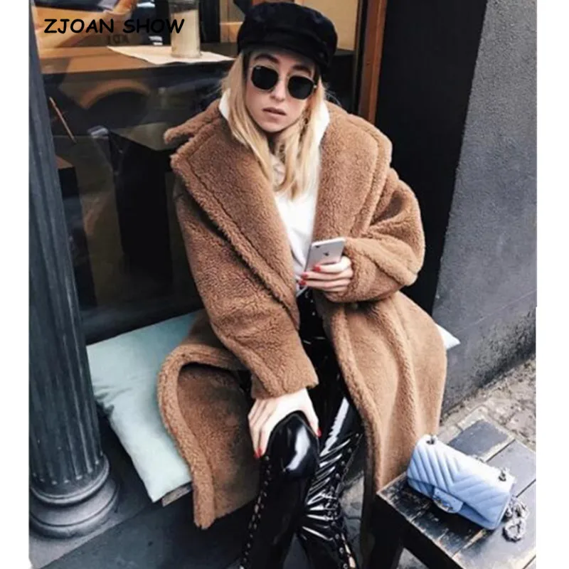 2018 New Women Stylish Notched Collar Hairy Shaggy Faux Fur Long Coat Shearling Fluffy X-Long Jackets Long Keep Warm Outerwear
2018 New Women Stylish Notched Collar Hairy Shaggy Faux Fur Long Coat Shearling Fluffy X-Long Jackets Long Keep Warm Outerwear