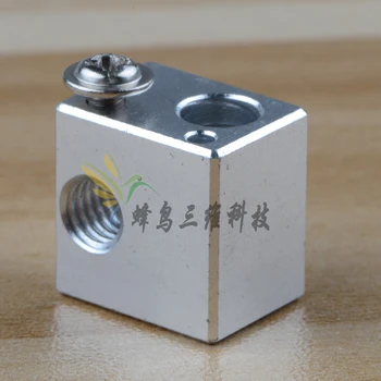 SWMAKER 2pcs*V5 heater block for V5 hotend M6 threaded for Reprap 3D printer V5 extrusion
SWMAKER 2pcs*V5 heater block for V5 hotend M6 threaded for Reprap 3D printer V5 extrusion