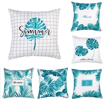 Nordic Plant Leaves Cotton Linen Pillowcase Home Waterproof Waist Decorative Pillow Covers Office Parlor Chair Throw Pillow Case
Nordic Plant Leaves Cotton Linen Pillowcase Home Waterproof Waist Decorative Pillow Covers Office Parlor Chair Throw Pillow Case