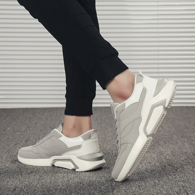 2019 spring new men's casual tide shoes trend comfortable lightweight shock absorber sneakers wild increase men's shoes
2019 spring new men's casual tide shoes trend comfortable lightweight shock absorber sneakers wild increase men's shoes