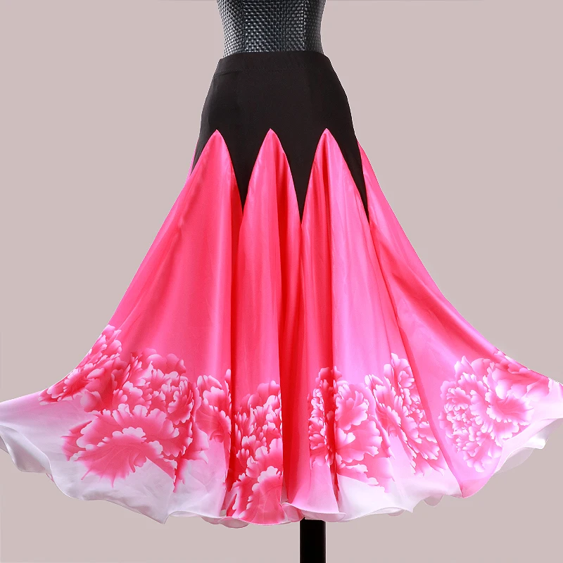 Фото customize women dance skirt flamenco practice standard plus size ballroom waltz costumes | Тематическая одежда и униформа