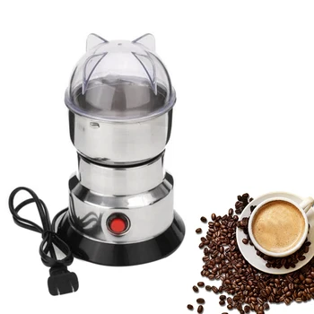 1pcs Stainless Steel Coffee Machine Mill Whole Cereals Grains Electric Coffee Mill Household Garlic Pepper Mill Kitchen Tools
1pcs Stainless Steel Coffee Machine Mill Whole Cereals Grains Electric Coffee Mill Household Garlic Pepper Mill Kitchen Tools